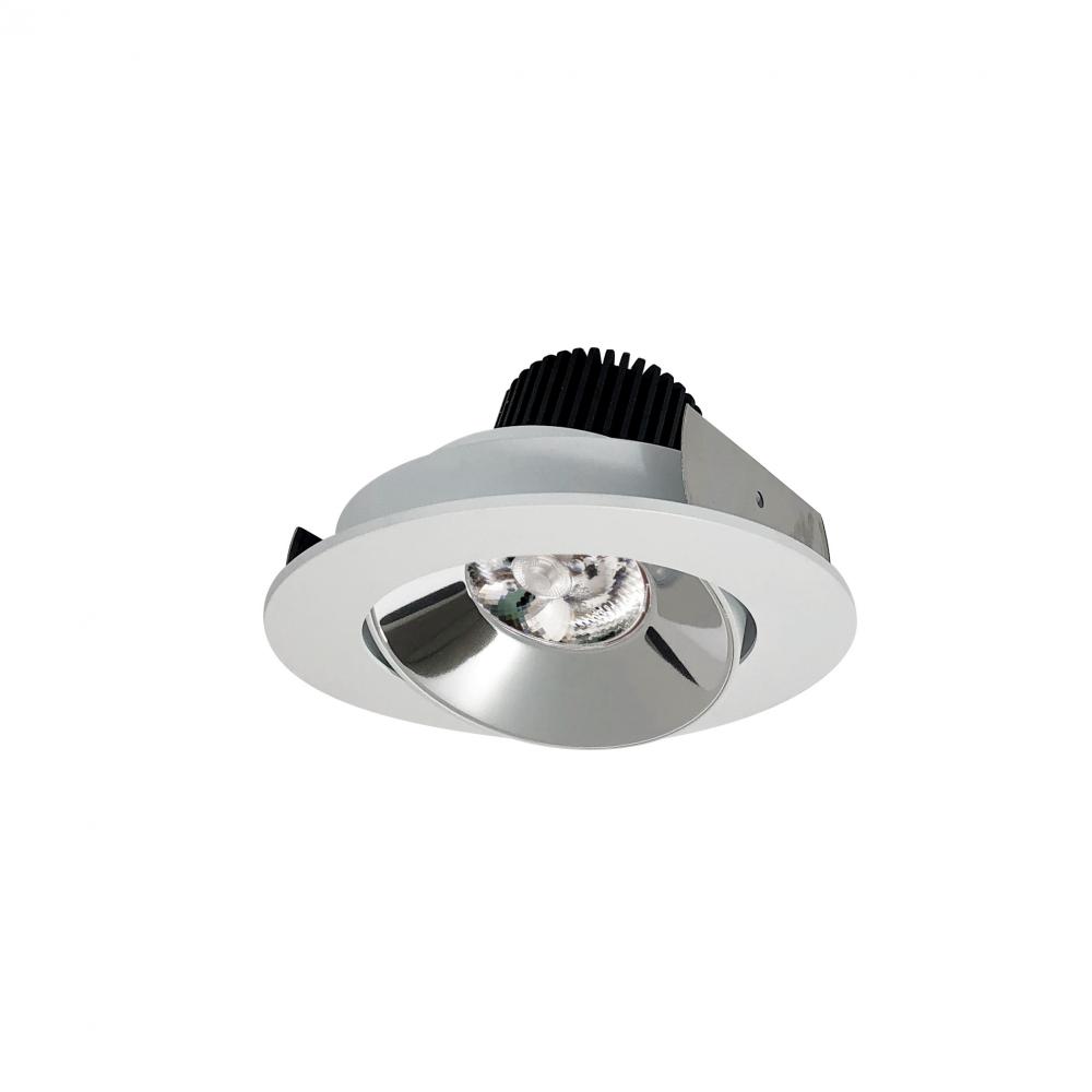 4" Iolite LED Round Adjustable Cone Reflector, 10-Degree Optic, 900lm / 12W, 3000K, Specular