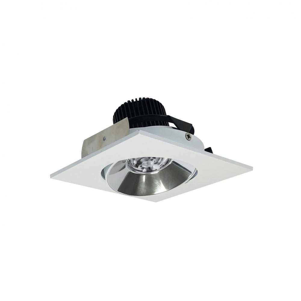 4" Iolite LED Square Adjustable Cone Reflector, 10-Degree Optic, 800lm / 12W, 3000K, Specular