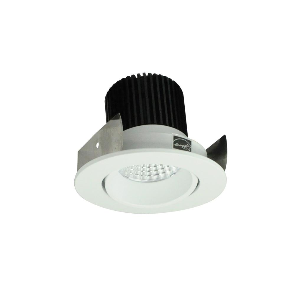 2" Iolite LED Round Adjustable Cone Reflector, 1000lm / 14W, 4000K, Matte Powder White Reflector
