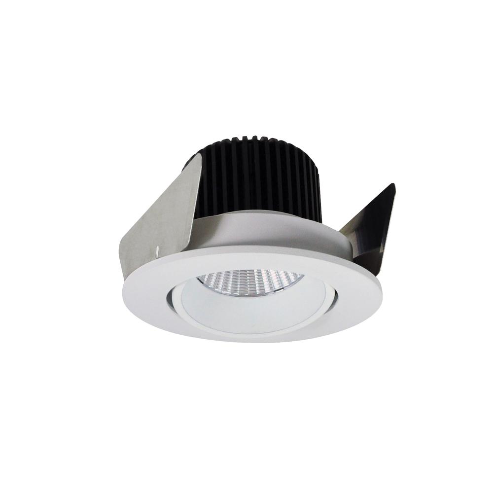 2" Iolite LED Round Adjustable Cone Reflector, 1000lm / 14W, 3500K, White Reflector / White
