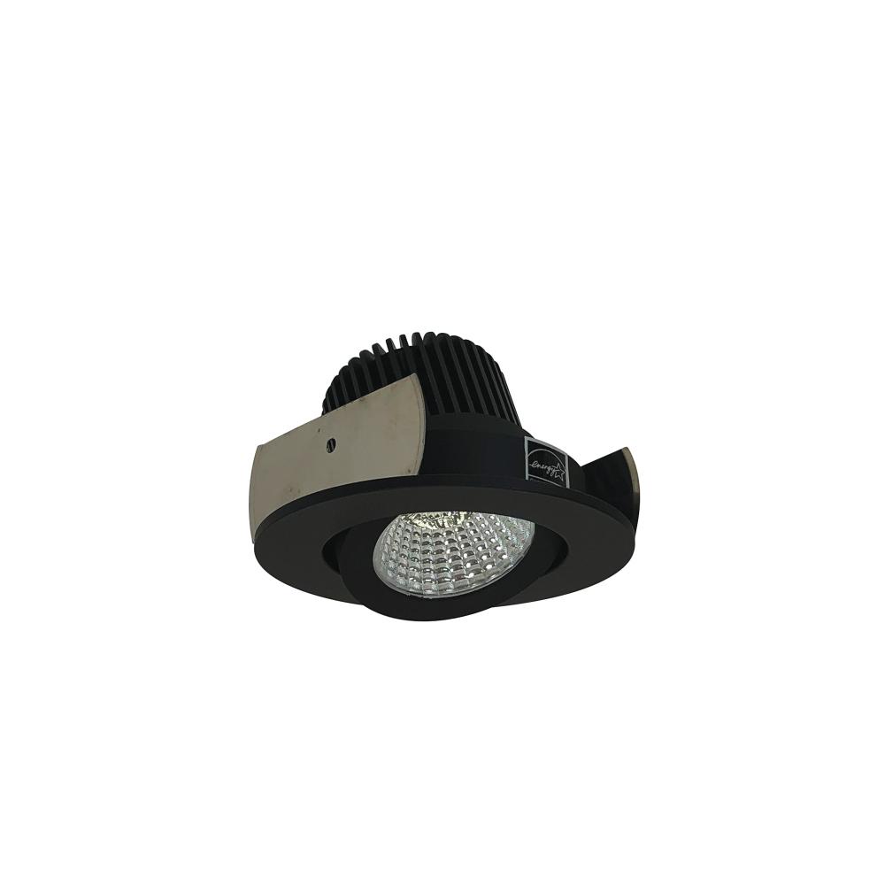 2" Iolite LED Round Adjustable Gimbal, 1000lm / 14W, 3500K, Black Finish