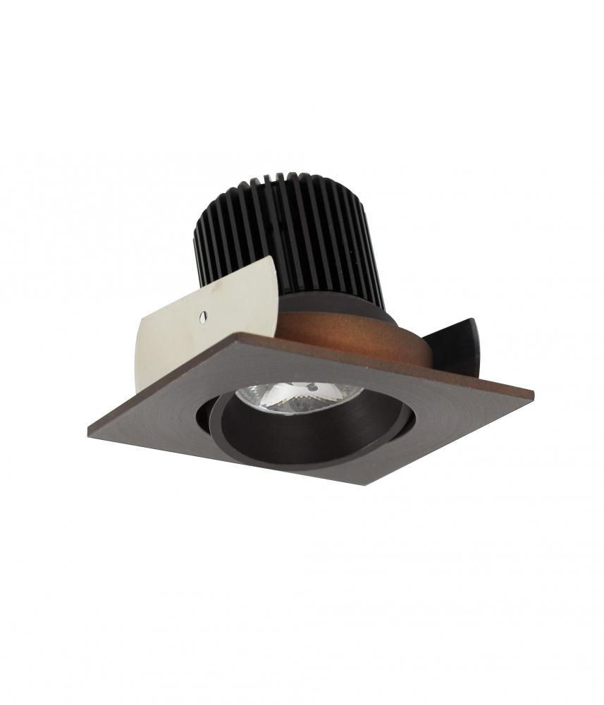 2" Iolite LED Square Adjustable Cone Reflector, 10-Degree Optic, 800lm / 12W, 3500K, Bronze