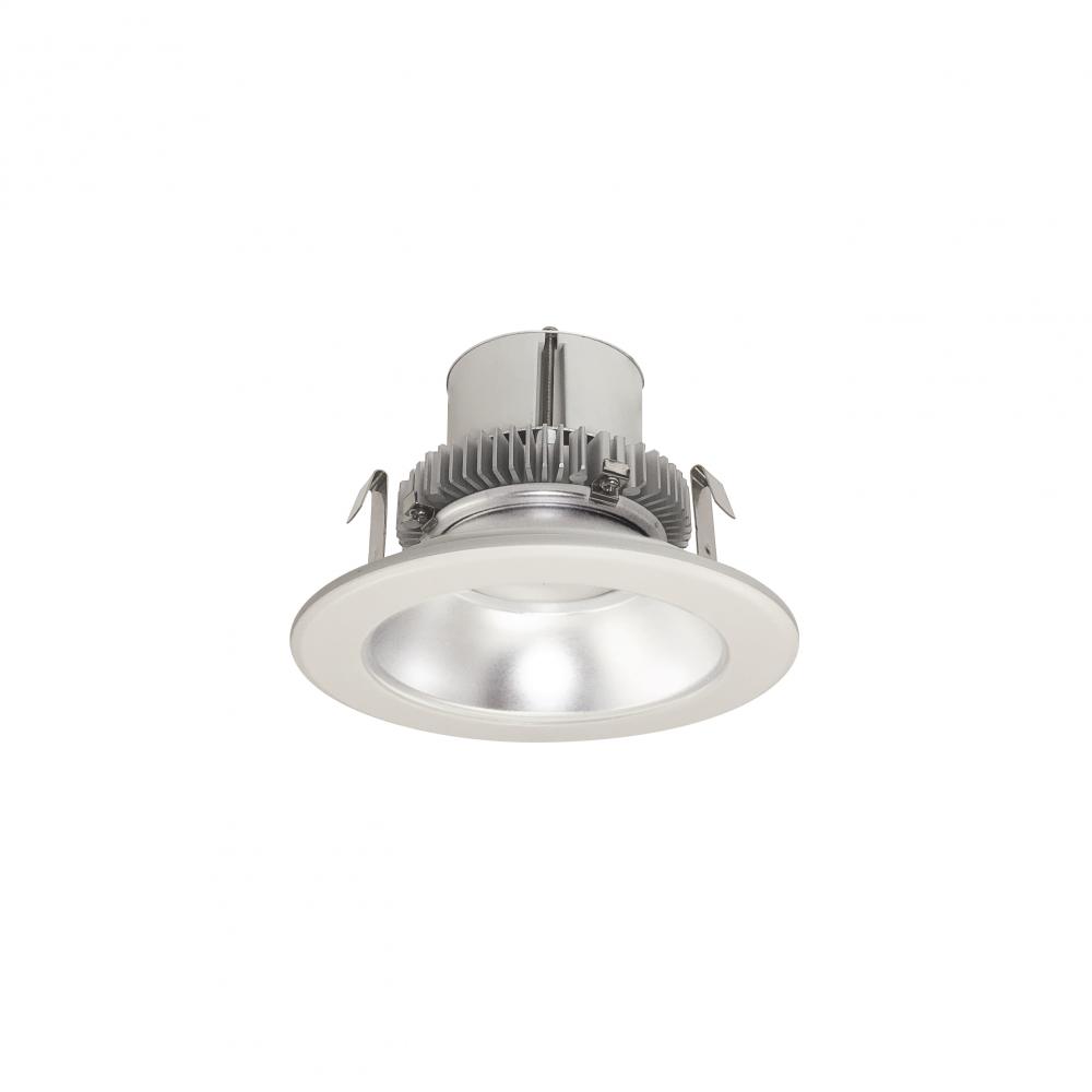 4" Cobalt Click Round Retrofit Reflector,750lm / 12W,2700K, Diffused Clear Reflector / White