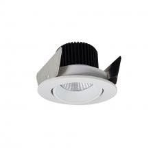 Nora NIOB-2RC35XWW/10 - 2" Iolite LED Round Adjustable Cone Reflector, 1000lm / 14W, 3500K, White Reflector / White