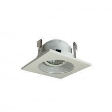 Nora NL-3412WW - 3" Square Round , Reflector with Flange, White