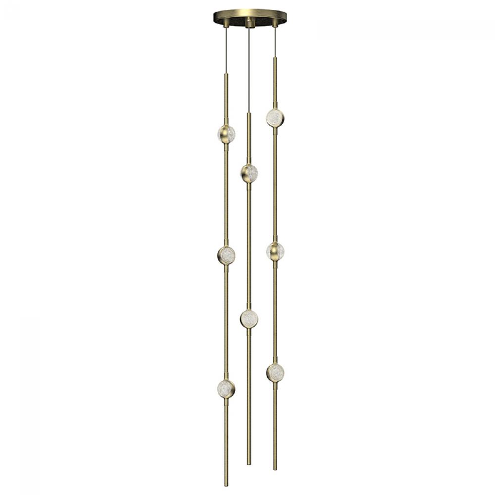 Andromeda Short 6" Round LED Pendant