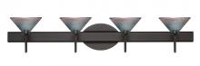 Besa Lighting 4SW-117691-BR - Besa Wall Kona Bronze Bi-Color 4x40W G9