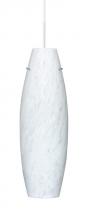 Besa Lighting 1VC-412719-WH - Besa Pendant Tara White Carrera 1x150W A21