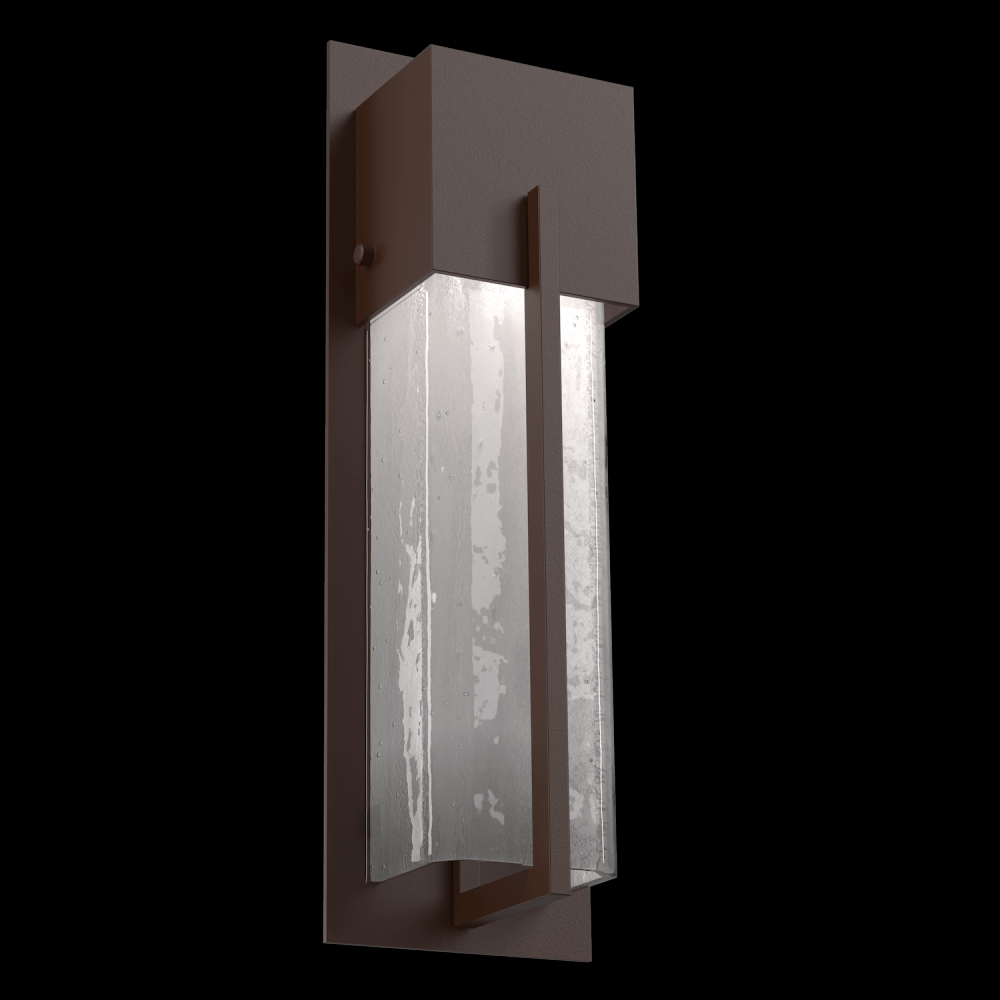 Outdoor Square Cover Sconce - 16-Inch