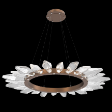 Hammerton CHB0050-56-BB-CC-CA1-L3 - Rock Crystal Radial Ring - 56