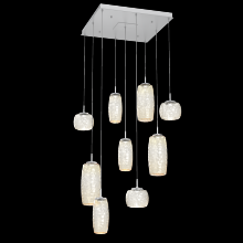 Hammerton CHB0091-09-CS-A-C01-L3 - Vessel Square 9pc Multi-Pendant