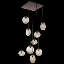 Hammerton CHB0069-09-NB-GB-C01-L1 - Cosmos Square 9pc Multi-Pendant