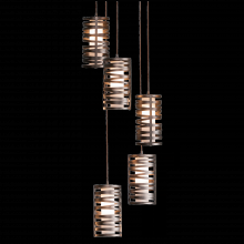 Hammerton CHB0013-03-GP-F-C01-E2 - Tempest Round 3pc Multi-Pendant