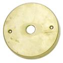 Aluminum, single 1/2" NPS hole round mini
