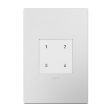 Legrand WNACB40W1 - adorne® Wireless Smart Scene Controller with Netatmo, White