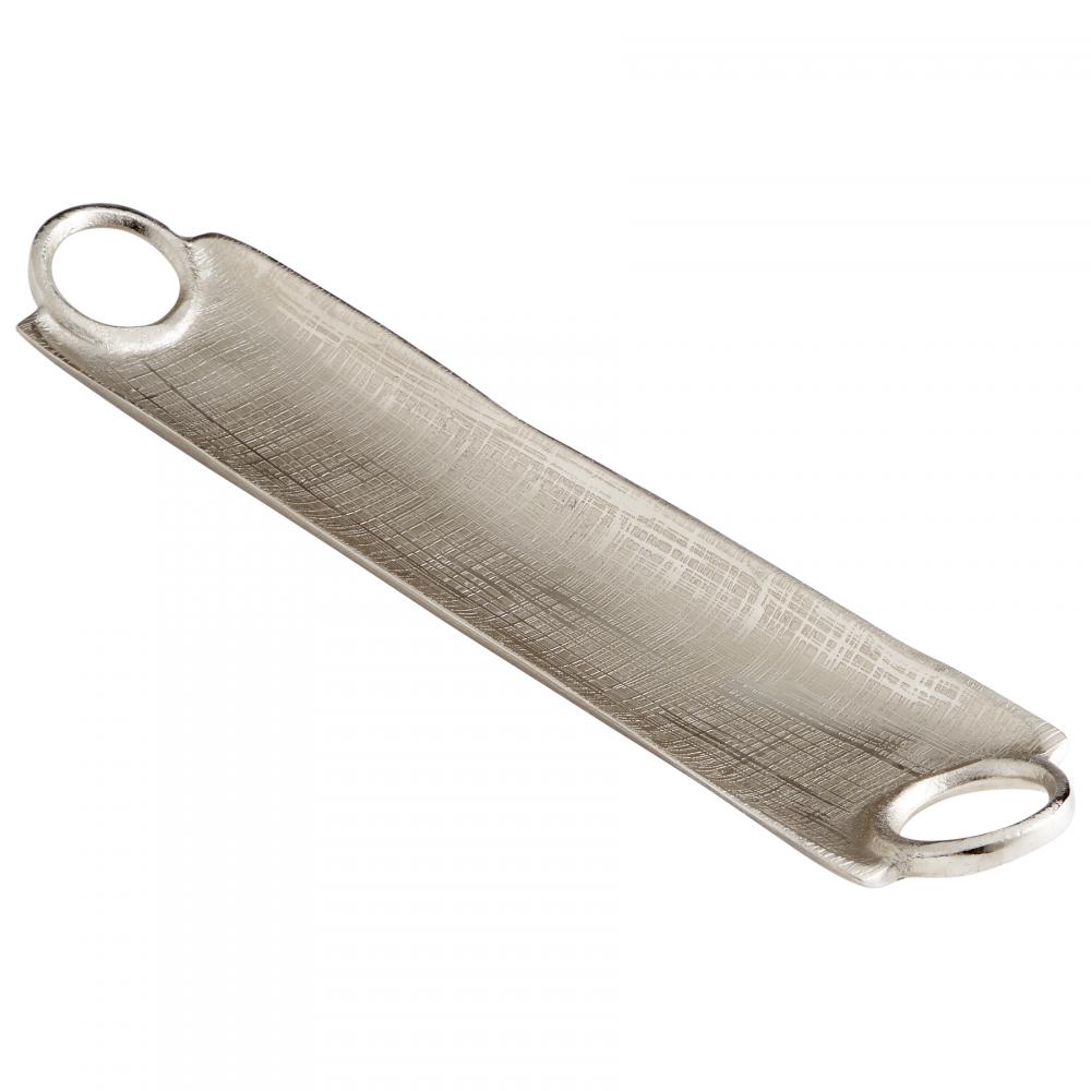 Katerina Tray Textured Nickel - Small