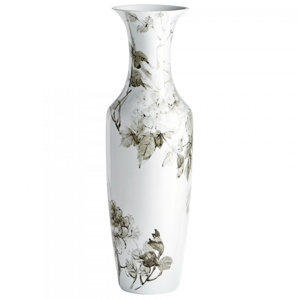 Blossom Vase Black And White