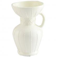 Cyan Designs 10673 - Ravine Vase White - Medium