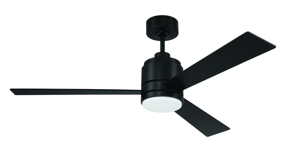 42" McCoy 3-Blade in Flat Black w/ Flat Black Blades