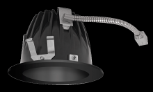 RAB Lighting NDLED4RD-80YY-B-B - RECESSED DOWNLIGHTS 12 LUMENS NDLED4RD 4 INCH ROUND UNIVERSAL DIMMING 80 DEGREE BEAM SPREAD 2700K