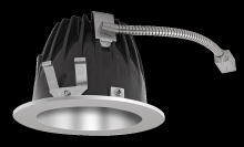 RAB Lighting NDLED4RD-80YHC-S-S - RECESSED DOWNLIGHTS 12 LUMENS NDLED4RD 4 INCH ROUND UNIVERSAL DIMMING 80 DEGREE BEAM SPREAD 3000K