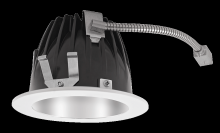 RAB Lighting NDLED4RD-80YHC-M-W - RECESSED DOWNLIGHTS 12 LUMENS NDLED4RD 4 INCH ROUND UNIVERSAL DIMMING 80 DEGREE BEAM SPREAD 3000K