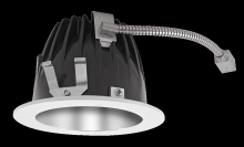 RAB Lighting NDLED4RD-80YYHC-S-W - RECESSED DOWNLIGHTS 12 LUMENS NDLED4RD 4 INCH ROUND UNIVERSAL DIMMING 80 DEGREE BEAM SPREAD 2700K