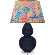 Robert Abbey MB23S - Midnight Double Gourd Table Lamp