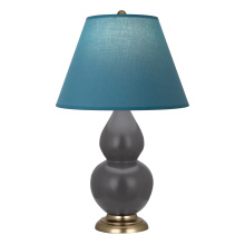 Robert Abbey MCR50B - Matte Ash Small Double Gourd Accent Lamp