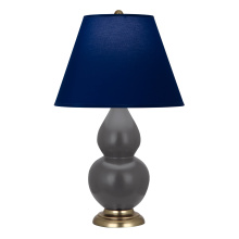 Robert Abbey MCR50N - Matte Ash Small Double Gourd Accent Lamp