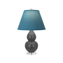 Robert Abbey MCR53B - Matte Ash Small Double Gourd Accent Lamp