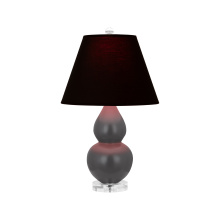 Robert Abbey MCR53K - Matte Ash Small Double Gourd Accent Lamp