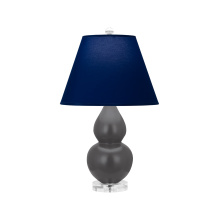 Robert Abbey MCR53N - Matte Ash Small Double Gourd Accent Lamp