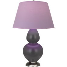 Robert Abbey MCR59L - Matte Ash Double Gourd Table Lamp