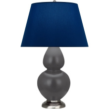 Robert Abbey MCR59N - Matte Ash Double Gourd Table Lamp