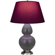 Robert Abbey MCR59P - Matte Ash Double Gourd Table Lamp