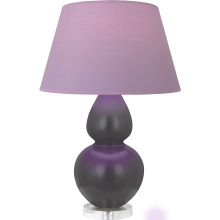 Robert Abbey MCR62L - Matte Ash Double Gourd Table Lamp