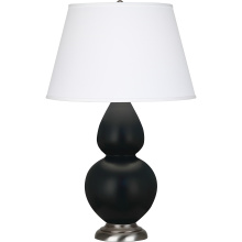 Robert Abbey MOS59 - Matte Obsidian Double Gourd Table Lamp