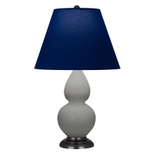 Robert Abbey MST51N - Matte Smokey Taupe Small Double Gourd Accent Lamp