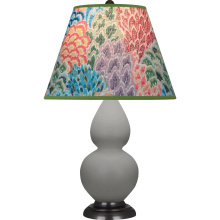 Robert Abbey MST51S - Matte Smokey Taupe Small Double Gourd Accent Lamp
