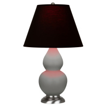 Robert Abbey MST52K - Matte Smokey Taupe Small Double Gourd Accent Lamp