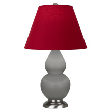 Robert Abbey MST52R - Matte Smokey Taupe Small Double Gourd Accent Lamp