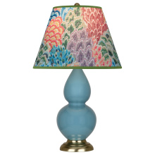 Robert Abbey OB10S - Steel Blue Small Double Gourd Accent Lamp