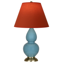 Robert Abbey OB10T - Steel Blue Small Double Gourd Accent Lamp