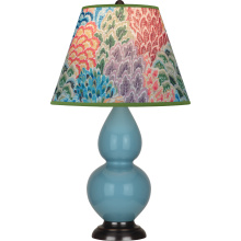 Robert Abbey OB11S - Steel Blue Small Double Gourd Accent Lamp