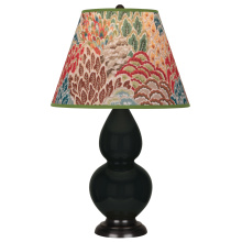 Robert Abbey OS11F - Obsidian Small Double Gourd Accent Lamp