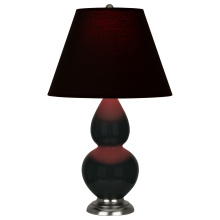 Robert Abbey OS12K - Obsidian Small Double Gourd Accent Lamp