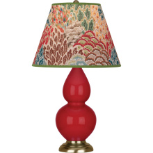 Robert Abbey RR10F - Ruby Red Small Double Gourd Accent Lamp