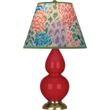 Robert Abbey RR10S - Ruby Red Small Double Gourd Accent Lamp