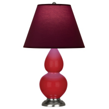 Robert Abbey RR12P - Ruby Red Small Double Gourd Accent Lamp